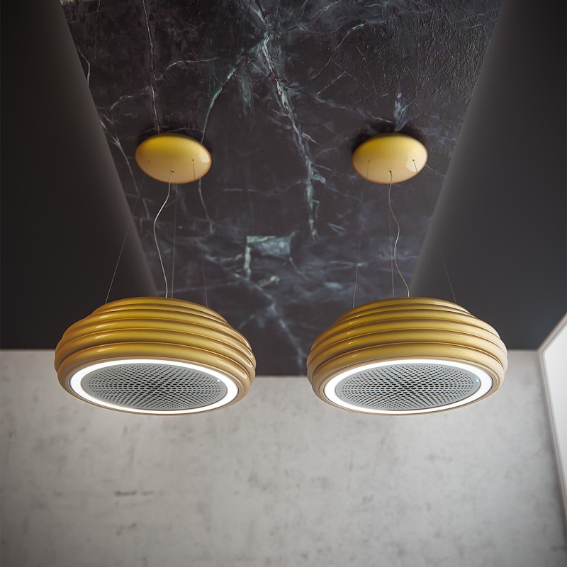 design island hood ceramica silt27 gold